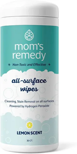 MOMREMEDY Toallitas de limpieza de peróxido de hidrógeno | Limpiador multiusos y removedor de manchas | Multiusos para cocina, baño, todas las