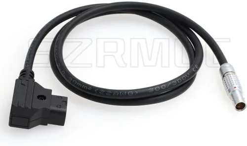 Miniatura 4 de SZRMCC Grifo D a 0B Cable de alimentación de 4 pines para Zacuto Kameleon EVF