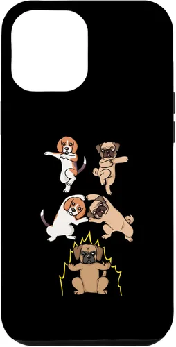 Miniatura 6 de Funda para iPhone 12/12 Pro Pug Dog Beagle Fusion Puggle Dog Hybrid Anime Manga Kawaii