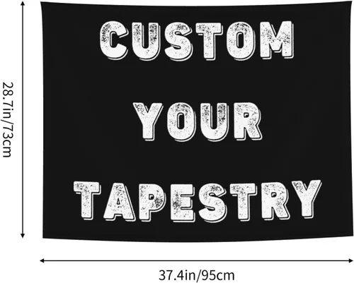 Miniatura 7 de Tapiz personalizado para cargar imágenes para colgar en la pared, telón de fondo personalizado con foto y texto, carteles personalizados