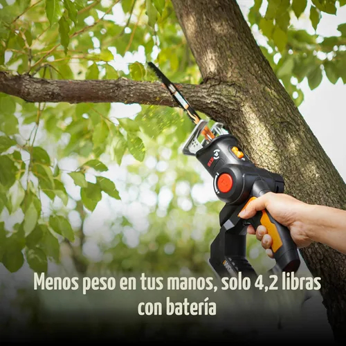 Miniatura 4 de Sierra de vaivén y caladora inalámbrica WORX, sierra de 20V de ¾" 2-en-1, longitud de carrera de ¾", funciones 2-en-1, 4 cuchillas para diferentes