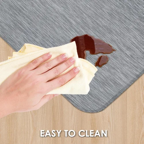 Miniatura 4 de Kuyal Alfombrilla para Silla de Oficina para Suelo de Madera Dura, 36" x 48" Alfombrilla Resistente para Silla de Escritorio para Oficina y Hogar