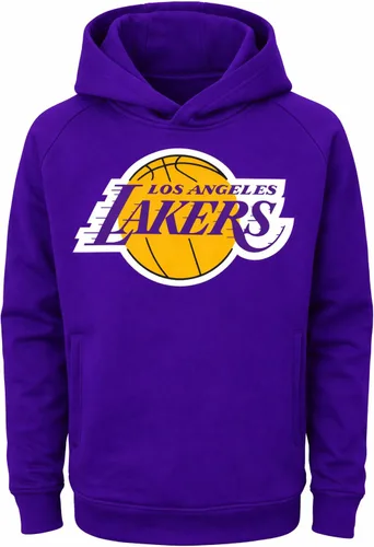 Miniatura 20 de Outerstuff NBA Kids Youth 8-20 Team Color Alternate Polyester Performance Primary Logo Sudadera Sudadera Sudadera con capucha Phoenix Suns Púrpura
