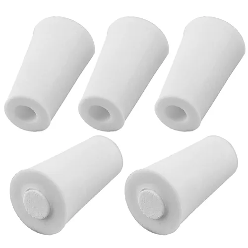 Miniatura 25 de Bettomshin Tapón cónico de silicona Carboy, adecuado para orificios de 3/8 pulgadas de diámetro, para elaboración casera, cerveza, vino, kombucha