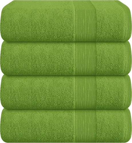 Miniatura 15 de Belizzi Home Toallas de Baño Extragrandes Premium de Algodón Paquete de 2, 35x70 - 100% Algodón Puro - Ideal para Uso Diario - Ultra Suave y Morado