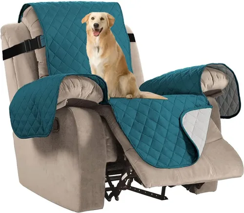 Miniatura 18 de H.VERSAILTEX Fundas Acolchadas Reversibles para Sillones Reclinables, Funda para Silla Reclinable Resistente al Agua, Protector de Muebles Lavable