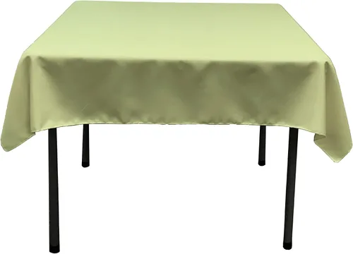 Miniatura 73 de LA Linen. Mantel cuadrado de popelina de poliéster