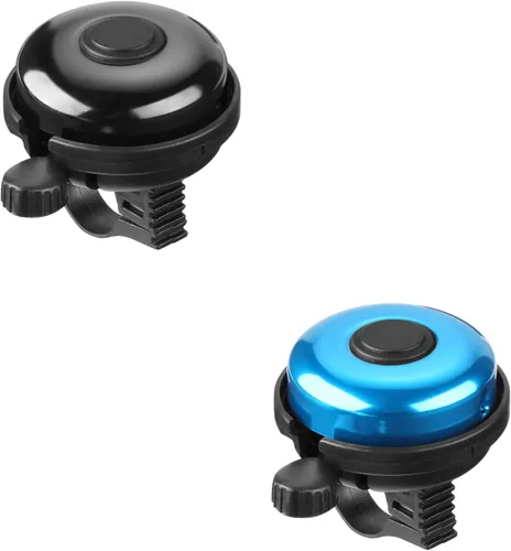 Miniatura 13 de Accmor Campana de Bicicleta Clásica, Campana de Bicicleta de Aluminio, Campana de Bicicleta de Sonido Fuerte Nítido y Claro para Adultos y Niños