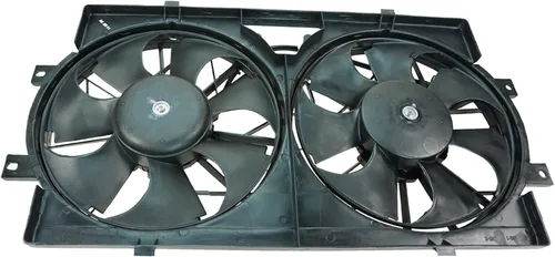 Miniatura 120 de TRQ Conjunto de ventilador de refrigeración dual del radiador compatible con Toyota Highlander 2008-2013 TO3115155