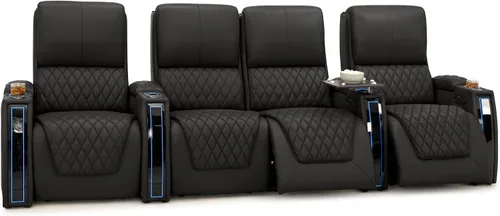 Miniatura 52 de Seatcraft Apex Zero-Gravity CoolZero - Asiento de cine en casa de cuero italiano, reposacabezas eléctrico, lumbar eléctrico, reclinable eléctrico