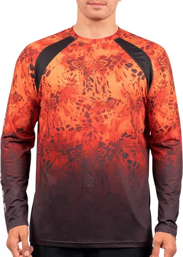 KastKing Camisas de pesca UPF 50 para hombre, camisa de pesca de manga larga, transpirable, absorbe la humedad, camisas de sol para hombres