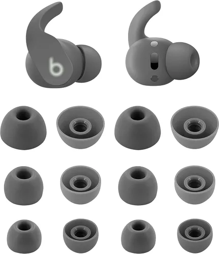Miniatura 3 de ALXCD Eartips - Auriculares compatibles con Beats Fit Pro, S/M/L 3 tamaños, 6 pares de almohadillas de silicona suave de repuesto, compatibles