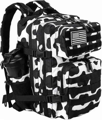 Miniatura 26 de LHI Mochila Militar Táctica para Hombres y Mujeres 25L/35L Mochila de Asalto del Ejército Bolsa Mochila Pequeña con Portabotellas