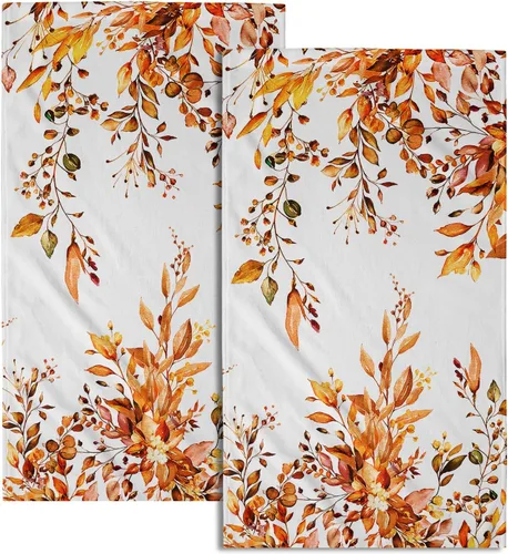 Miniatura 18 de Giwawa Toallas de Mano Verdes Bosque Nebuloso Set de 2 Montaña Bosque Suave Toallas de Huésped Toallas de Cara Baño Decoraciones Finas Toallas