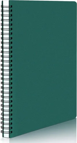 Miniatura 36 de EUSOAR - Cuaderno con espiral rayado, tamaño A5, paquete de 24 de 5.5" x 8.3", 120 páginas, cuaderno universitario con rayas, cuaderno de viaje