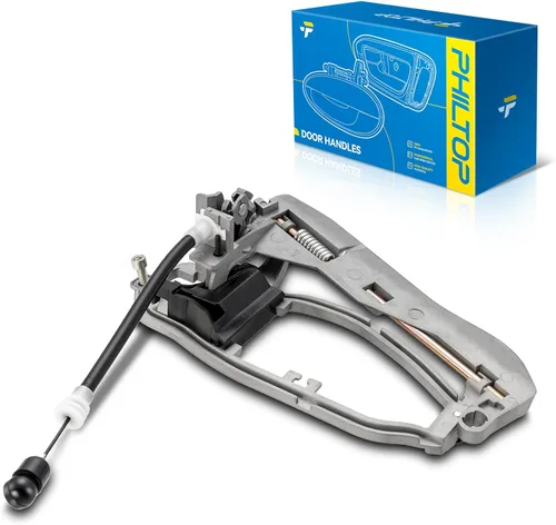 Miniatura 68 de PHILTOP Manija de puerta exterior 3 piezas delantera izquierda y derecha y trasera derecha para Chevy Express 1500/2500/3500, reemplaza # 79320