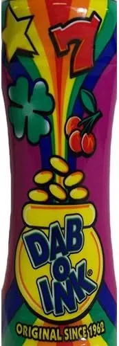 Miniatura 2 de Dab-O-Ink Una docena de bingo púrpura de 4 oz Dauber One Dozen