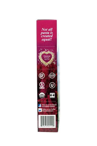 Miniatura 2 de Andean Dream Fusilli Pasta de Quinoa Sin Gluten (3x8 Oz)3