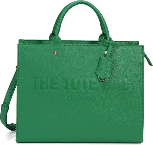 Miniatura 18 de Bolsa de mano para mujer, estilo satchel, con asa superior y correa para el hombro
