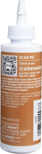 Miniatura 9 de Aleene 's Super de grosor Tacky Glue 4oz, Blanco, x