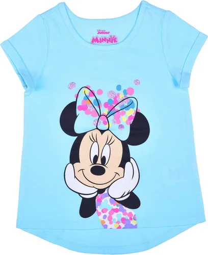 Miniatura 2 de Disney Minnie Mouse Girls T-Shirt and Legging Set for Infant Toddler and Little Kids BlueMulticolor
