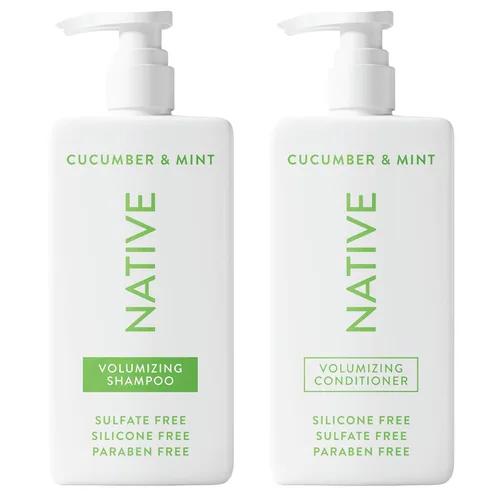 Native El champú y el acondicionador contienen ingredientes derivados de forma natural, todo tipo de cabello color y tratado de fino a seco dañado,