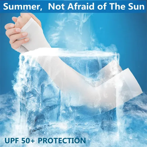 Miniatura 8 de Mangas de protección solar con orificios para el pulgar para hombres y mujeres, cubierta de compresión de enfriamiento para brazo UV, manga