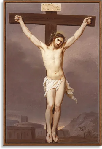 Miniatura 38 de Cuadro en lienzo con marco flotante para pared - El triunfo del cristianismo sobre el paganismo de Gustave Doré - 16 x 24 pulgadas