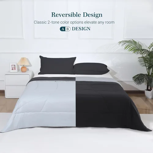 Miniatura 5 de Elegear - Edredón de enfriamiento individual Absorbs Body Heat para mantenerse fresco, cobija de enfriamiento para personas que duermen con calor