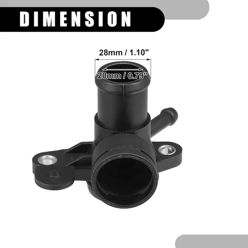 Miniatura 4 de Tubo de salida de refrigerante para bomba de agua del motor No.06J121132G - Conector de manguera del calentador interior del automóvil