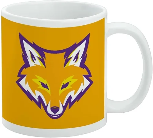 Miniatura 147 de GRAPHICS & MORE Taza de café de cerámica con logotipo secundario de la Universidad Bob Jones, tazas de regalo novedosas para café, té y bebidas Logo