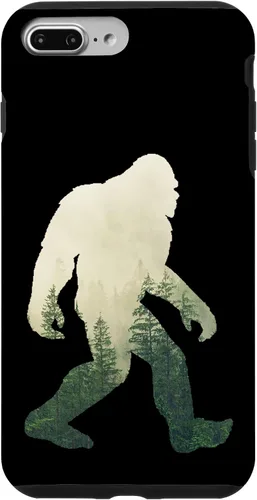 Miniatura 12 de iPhone 12 Pro Max Bigfoot figura Sasquatch Yeti Nature doble caso de exposición