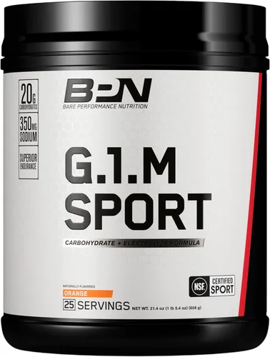 Miniatura 9 de BARE PERFORMANCE NUTRITION, BPN G.1.M Go One More Sport, combustible de entrenamiento de resistencia, fórmula superior en polvo de carbohidratos