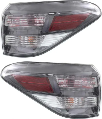 Miniatura 7 de KarParts360: Para 2010 2011 2012 Lexus RX350 Conjunto de luz trasera lado del conductor con bombillas para LX2804105 815600E021