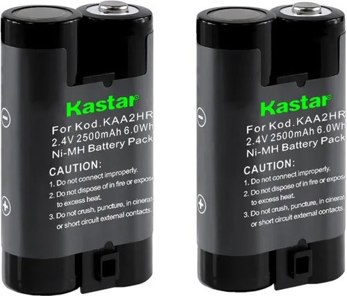 Miniatura 4 de Kastar Paquete de 1 batería de repuesto KAA2HR para Kodak EasyShare DX5430, DX6200, DX6230, DX6330, DX6340, DX6440, DX6445, Z1275, Z1285, Z650, Z650