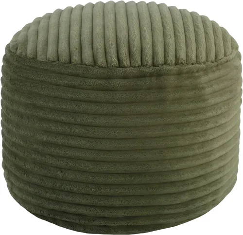 Miniatura 37 de MeMoreCool Puf Otomano Redondo Relleno Reposapiés, Puf de Piso Reposapiés con Relleno de Trozos de Espuma Suave, Otomano Redondo Pequeño Reposapiés