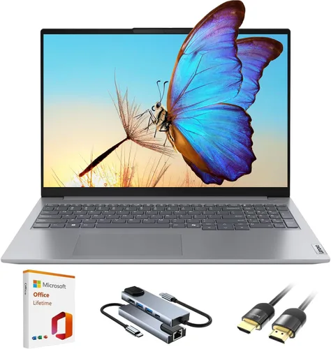 Miniatura 9 de Lenovo ThinkBook 15 Business Laptop (15.6 pulgadas FHD antirreflejo, 40 GB de RAM, SSD de 1 TB, AMD Ryzen 7 5825U (> Intel i7-1255U)) huella