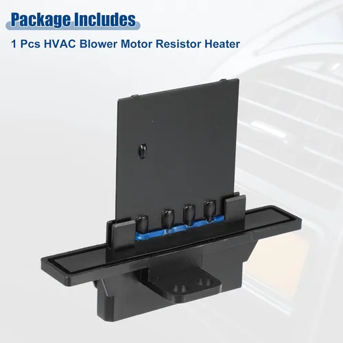 Miniatura 6 de ACROPIX Calentador de resistencia de motor de ventilador HVAC para Nissan Sentra 2000-2006 N.° 20291/271504Z000/271506Z500 – Paquete de 1 negro