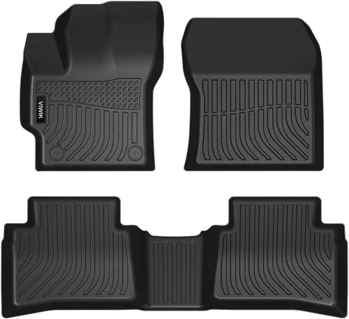VIWIK Alfombrillas para Toyota Corolla Sedan 2020-2024 (no son compatibles con híbridos / hatchback de 4 puertas), tapetes de TPE para todo tipo de