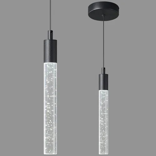 Miniatura 17 de Iluminación de Isla de Cocina Accesorio de Luz Moderna Lámpara Colgante Dorada Regulable LED Acabado de Latón Mini Luces Colgantes de Cristal