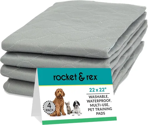Miniatura 14 de rocket & rex Premium XL Almohadilla Lavable Antideslizante para Orina de Perros, Almohadilla para Cachorros Impermeable y Reutilizable