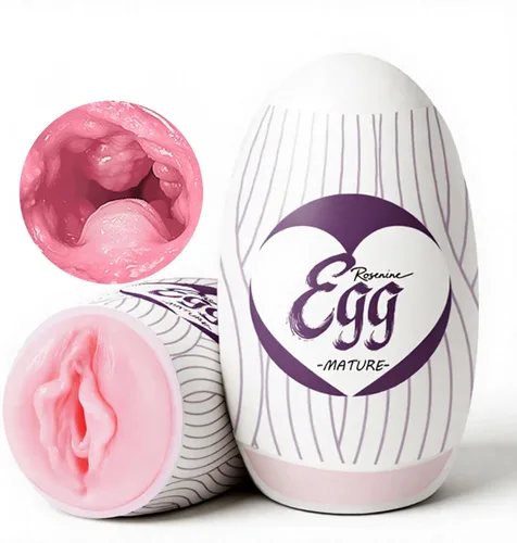 【Mujeres Maduras】 Huevos Masturbadores Ultra Elásticos, Copa de Masturbación Masculina de Mano con Envoltorio Más Suave, Estimulador de Bolsillo con