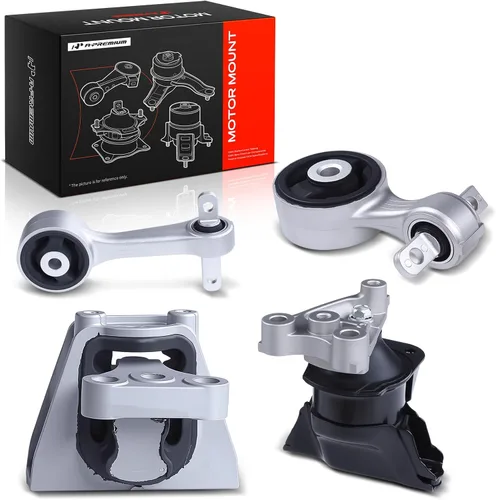 Miniatura 10 de A-Premium Juego de 4 piezas de montaje de puntal de transmisión del motor compatible con Honda Civic 2006 2007 2008 2009 2010 2011 L4 1.8L