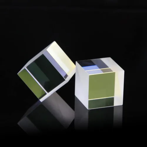 Miniatura 7 de Cubo divisor de haz, Prisma óptico de vidrio dicróico con proporción 50:50 para espectrometría científica