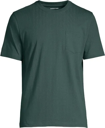Miniatura 3 de Lands' End Camiseta de manga corta Super-T con bolsillo para hombre