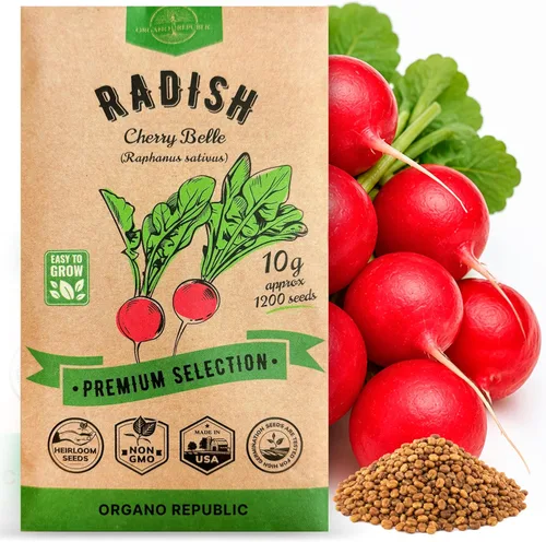 Miniatura 13 de Organo Republic Paquete de Semillas de Lechuga Hoja de Roble 1 G - Más de 800 Semillas de Lechuga Reliquia Sin OMG para Plantar Verduras en Paquete