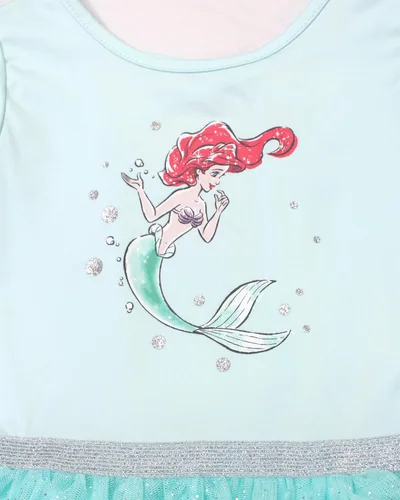 Miniatura 4 de Disney Vestido de princesa con tutú para niñas - Vestido de fiesta de manga corta con volantes para niñas pequeñas y niños - Vestido de disfraz