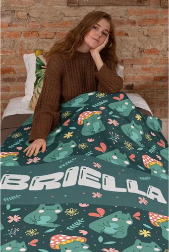 Miniatura 6 de La manta de bebé personalizada con nombre es súper suave y cálida, la manta ligera es ideal para todas las estaciones, para bebés, niñas y niños