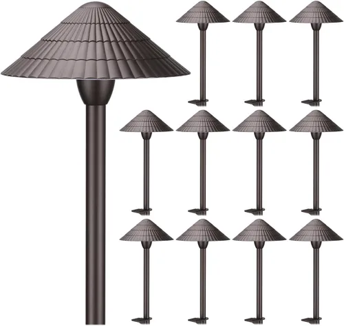 Miniatura 12 de LEONLITE 5CCT - Luces LED de bajo voltaje, 3 W de aluminio fundido de 12 a 24 V, luces de camino IP65 de 1800 K-5000 K, iluminación de paisaje