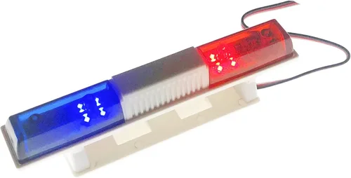 Miniatura 2 de ShareGoo - Luces de policía de simulación RC para coche, luz LED, luz de techo, decoración compatible con Traxxas HSP HPI Tamiya 4WD Axial Arrma